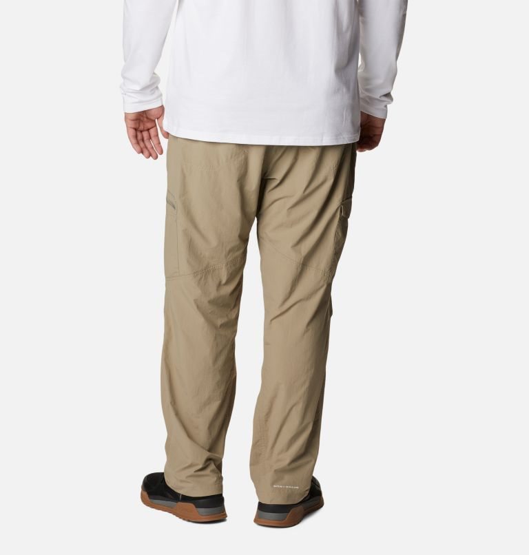Men's Columbia Silver Ridge Cargo Pants Khaki | Plus Size CA-F68A5